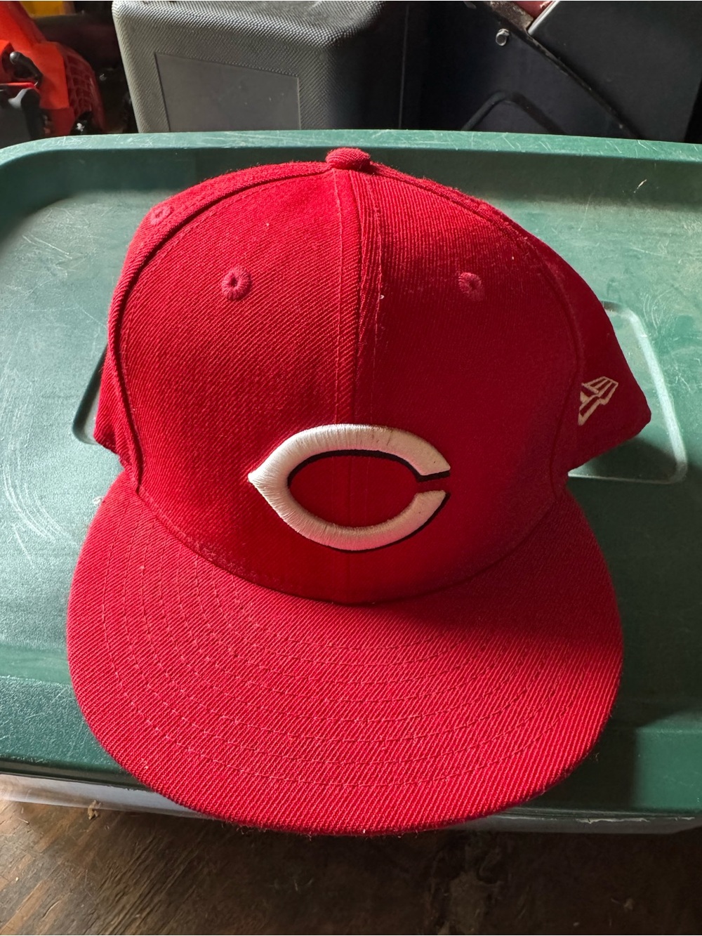 Cincinnati Reds  New Era 59FIFTY Red Interior Fitted Cap